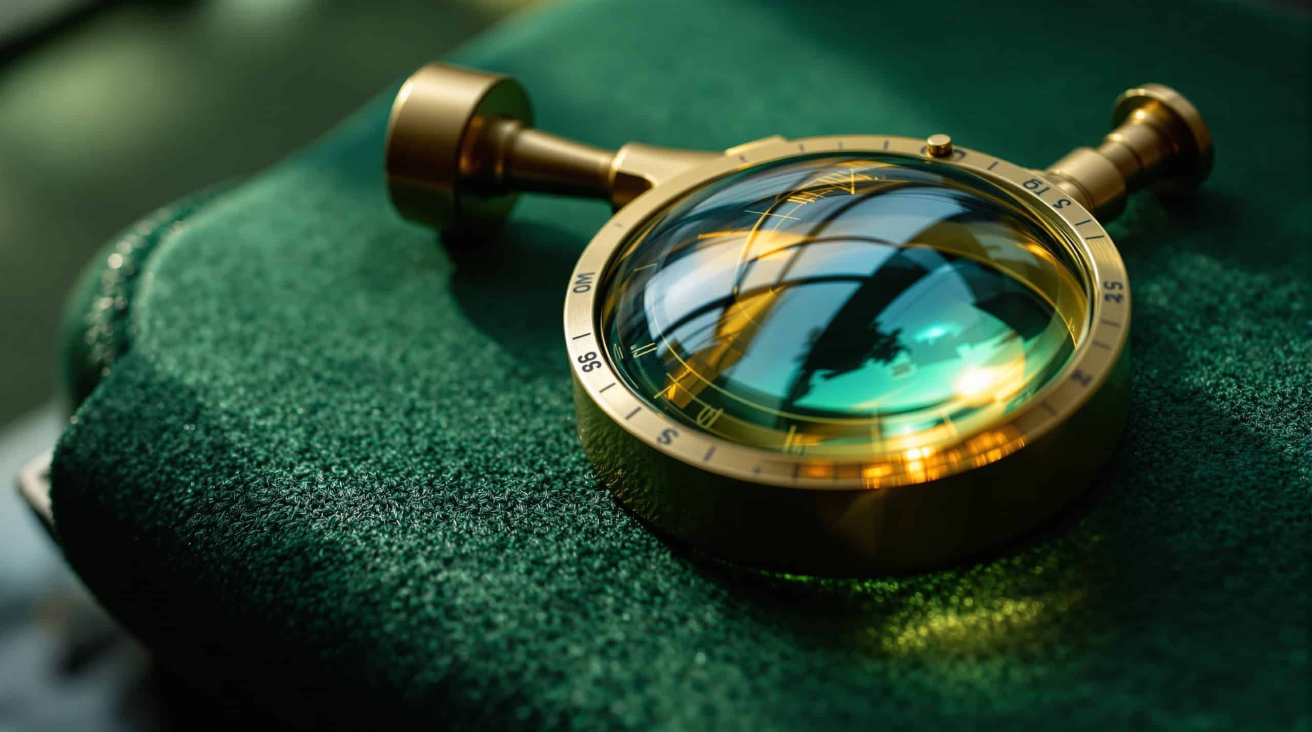 Antique brass tonometer instrument — Glaucoma Treatment Omaha by Dr. Ivey L. Thornton, MD